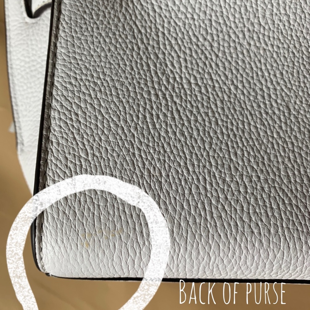 MK Hamilton Traveler in White Pebbled Leather - Picture 11 of 11